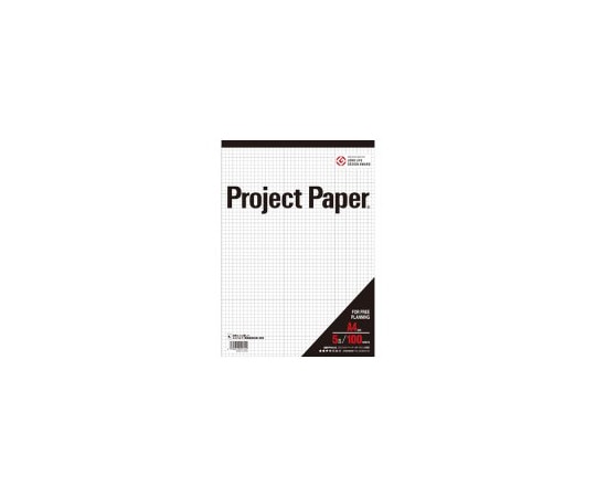 オキナ プロジェクトペーパー A4 5mm方眼 PPA45S 1冊(ご注文単位1冊)【直送品】