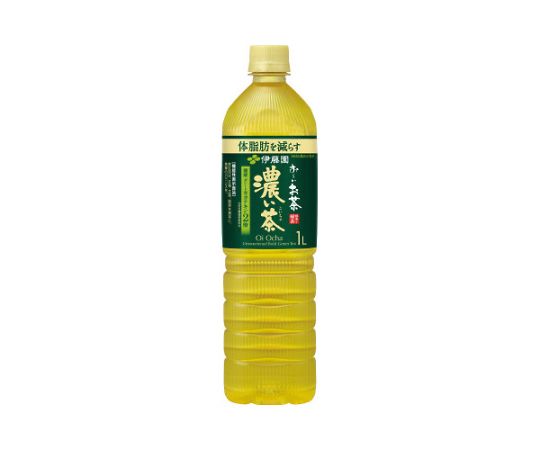 伊藤園 おーいお茶濃い茶 1L 12本 63443 1ケース※軽（ご注文単位1ケース）【直送品】