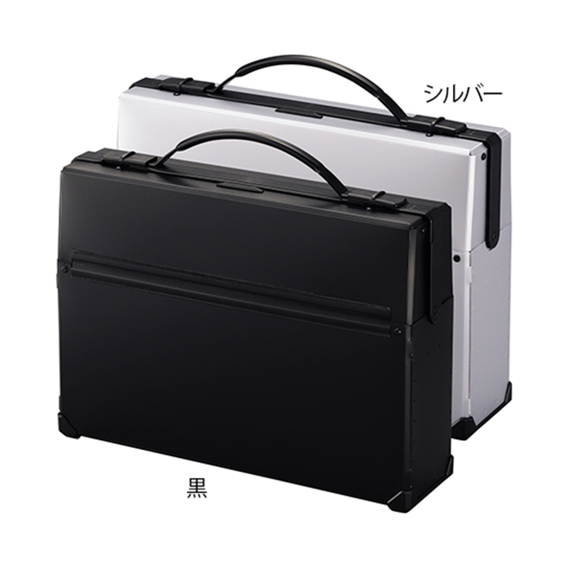 LIHITLAB ダレスバッグ シルバー A662-26 1冊(ご注文単位1冊)【直送品】