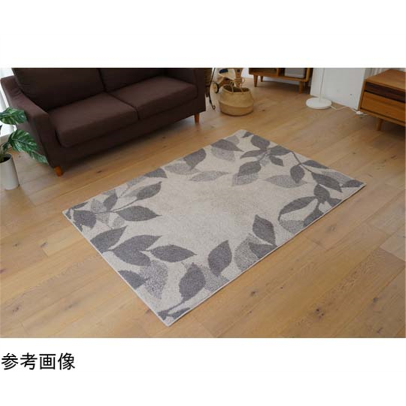 スミノエ 洗える 防音 ラグ シャルム 130×185cm グレー 13475673 1枚（ご注文単位1枚）【直送品】