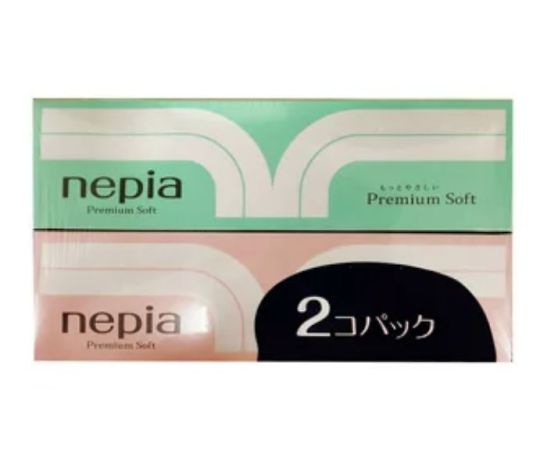 王子ネピア ネピア プレミアムソフトティッシュ 2個 1個(ご注文単位1個)【直送品】