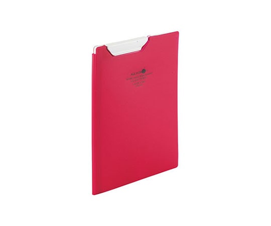 LIHITLAB AQUA DROPs クリップファイル 赤 F5065-3 1冊(ご注文単位1冊)【直送品】