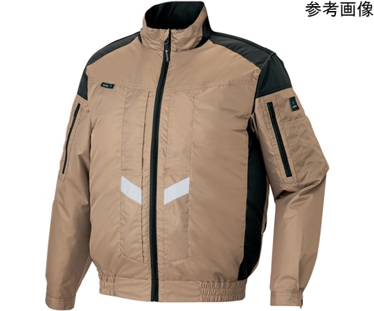 アイトス 長袖ブルゾン(空調服?)男女兼用 カーキ 6L AZ-50299-025-6L 1着(ご注文単位1着)【直送品】