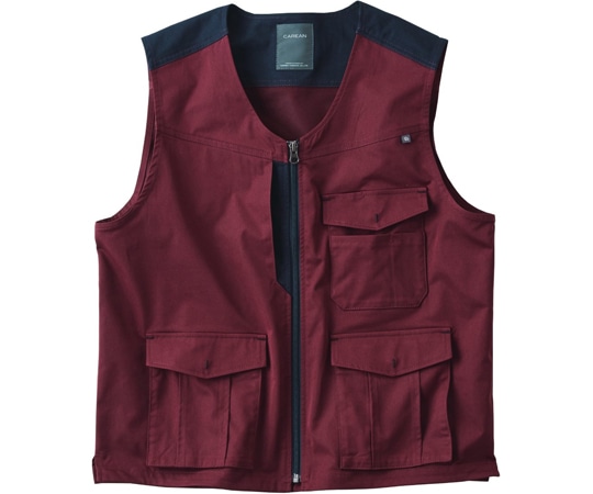 カーシーカシマ CAREAN ベスト MATT TWILL STRETCH 167-1 L CAH167 1枚（ご注文単位1枚）【直送品】
