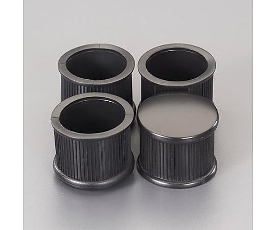 アズワン φ28.0mm 丸型椅子足キャップ(4個/黒) EA979DC-18 1パック(ご注文単位1パック)【直送品】