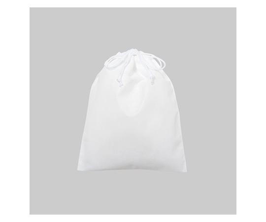アズワン 不織布インナー巾着 白 SS 1箱(100枚入) KW0001AQ00 1箱(ご注文単位1箱)【直送品】