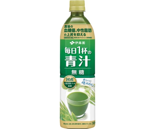 伊藤園 毎日1杯の青汁無糖 900mL 12本 62112 1ケース※軽(ご注文単位1ケース)【直送品】