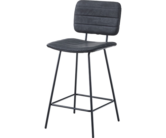 東谷 ハイチェア ブラック CYK-11BK 1個（ご注文単位1個）【直送品】