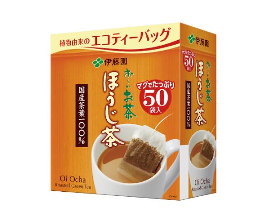 伊藤園 おーいお茶 ティーバッグほうじ50袋 64309 1箱※軽(ご注文単位1箱)【直送品】