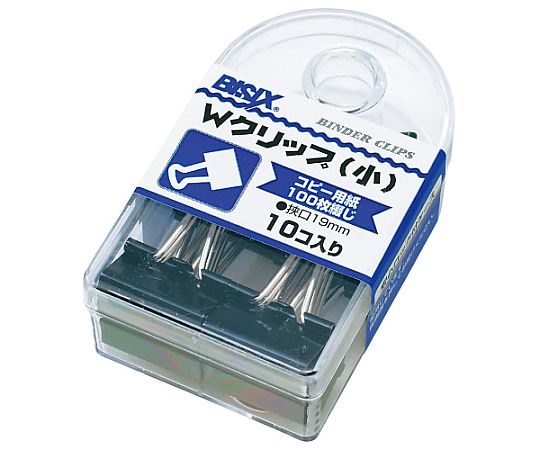 ミツヤ ダブルクリップ小 10個×5箱入 BX1-71-190 1ケース(ご注文単位1ケース)【直送品】