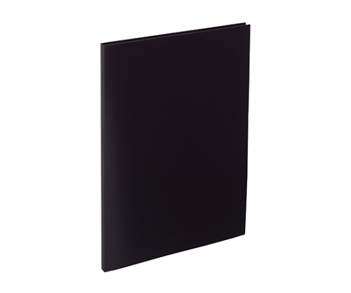 LIHITLAB AQUA DROPs クリヤーブック<ポケット交換タイプ> 24黒 N-5049 N5049-24 1冊(ご注文単位1冊)【直送品】