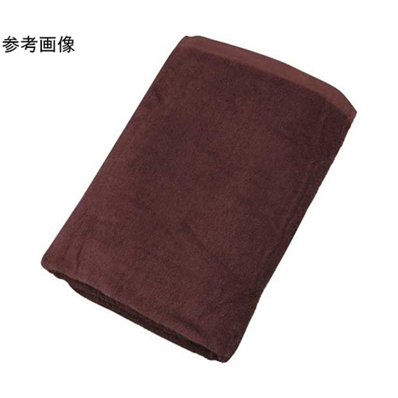三和 1000匁スレン染めバスタオル ダークブラウン 1ケース(60枚入) VN1000DB 1ケース(ご注文単位1ケース)【直送品】