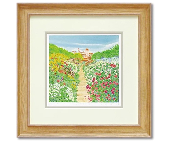 ユーパワー くりのき はるみ「花咲く小道」 KH-10127 1個(ご注文単位1個)【直送品】