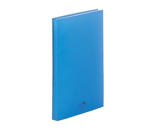 LIHITLAB AQUA DROPs クリヤーブック 8青 N-5001 N5001-8 1冊(ご注文単位1冊)【直送品】