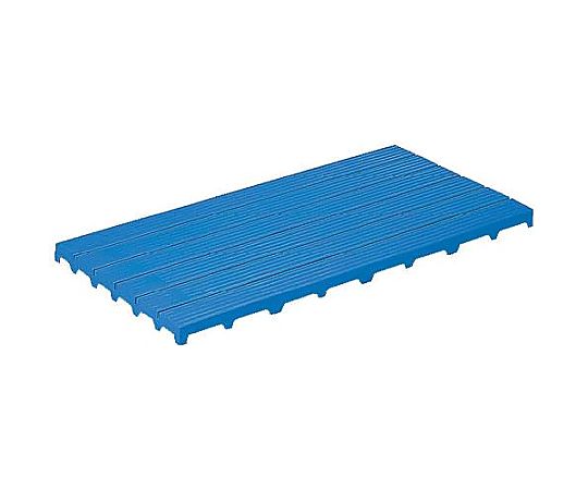 サンコー(三甲) 1195x591x50mm すのこ(プラスチック製/ブルー) EA997RJ-122 1枚(ご注文単位1枚)【直送品】
