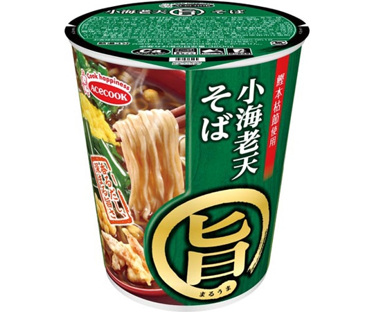 エースコック まる旨 小海老天そば 12個入 296513 1箱※軽(ご注文単位1箱)【直送品】