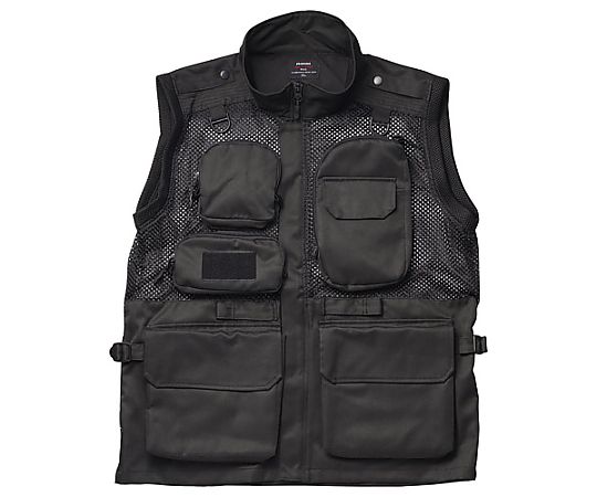 ハクバ写真産業 GW-PRO RED カメラマンメッシュベストXL ブラック KCMV-GWR-XL 1個(ご注文単位1個)【直送品】