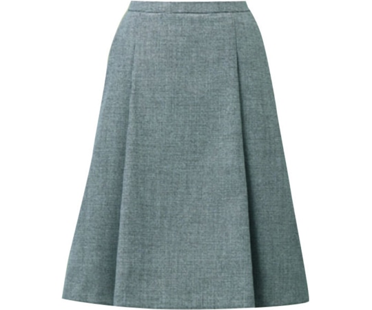 カーシーカシマ ENJOY スカート MELANGE HOUNDSTOOTH ライトグレー 21号 EAS721 1枚（ご注文単位1枚）【直送品】