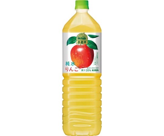 キリンビバレッジ 小岩井 純水りんご 1.5L 8本 077020 1ケース※軽（ご注文単位1ケース）【直送品】