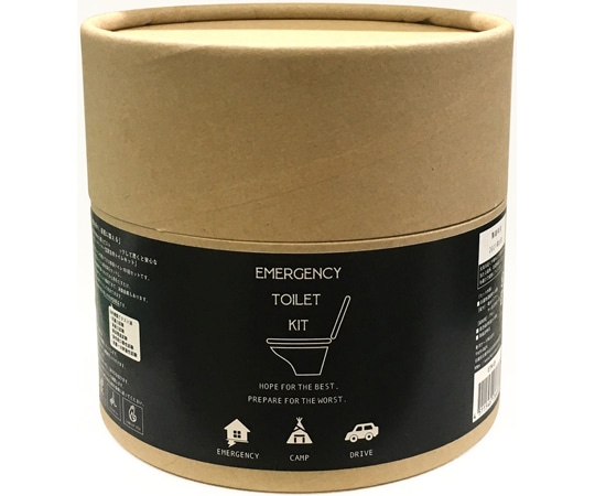 東洋ケース 緊急用トイレキット(凝固剤:10個入) ETK-01 1セット(ご注文単位1セット)【直送品】