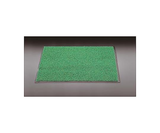 エスコ 750x 900mm 玄関マット(緑) EA997RH-83 1枚(ご注文単位1枚)【直送品】