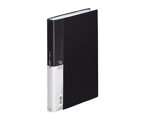 LIHITLAB 名刺ホルダー Card EX・S 黒 A-946 A946-ク 1冊(ご注文単位1冊)【直送品】