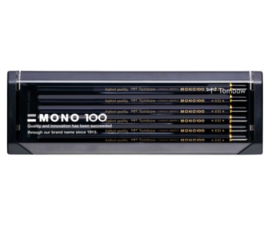 トンボ鉛筆 鉛筆 モノ100 8H 1ダース(12本入) MONO-1008H 1ダース(ご注文単位1ダース)【直送品】