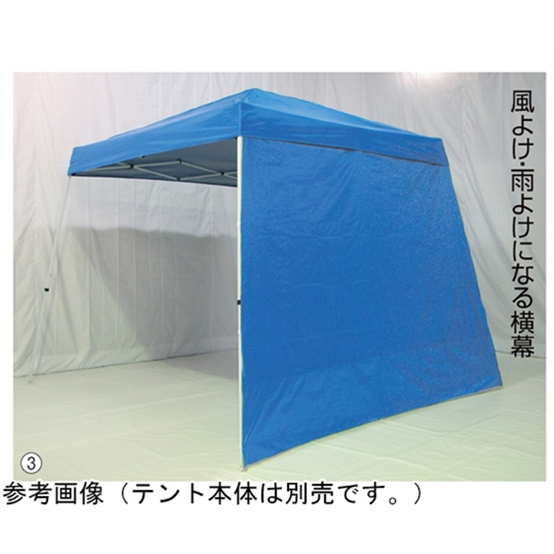 アズワン 折りたたみテント用 横幕 2.9m用 DMJS29-12(本体別売) 61-551-70-3 1枚(ご注文単位1枚)【直送品】
