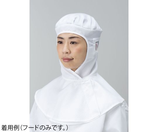 東洋リントフリー クリーンフード 白 LL FC408C-01 LL 1枚 (ご注文単位1枚)【直送品】