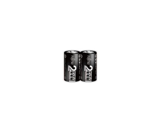富士通 マンガン乾電池 単2形 1.5V R14PU 2個パック R14PU(2S) 1パック(ご注文単位1パック)【直送品】