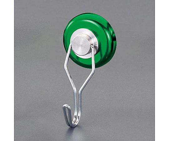 アズワン φ40mm/50kg マグネットフック(スイベル式/緑) EA781ET-95A 1個（ご注文単位1個）【直送品】