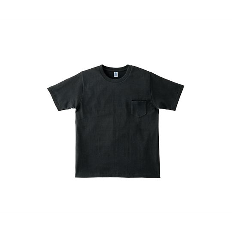 LIFEMAX ポケット付 7.1オンスTシャツ ブラック XL MS1145-16 XL 1枚（ご注文単位1枚）【直送品】