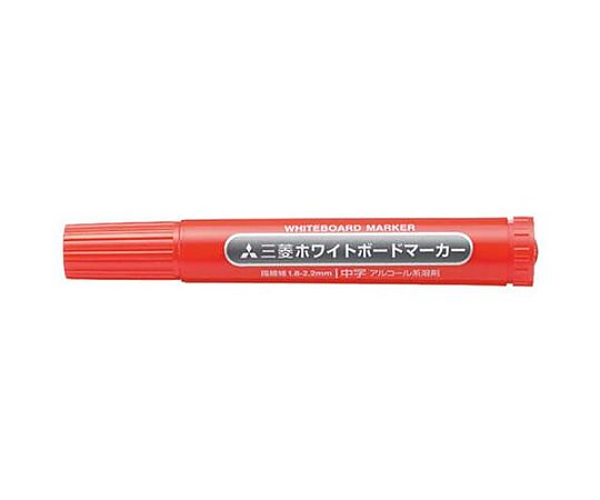 エスコ [赤] ホワイトボードマーカー(10本) EA765MJ-61 1箱(ご注文単位1箱)【直送品】