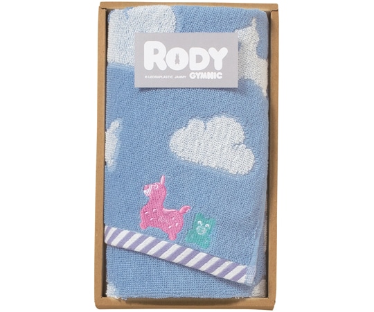 プレーリードッグ Rodyフェイスタオル ブルー RD-710 BL 1枚(ご注文単位1枚)【直送品】