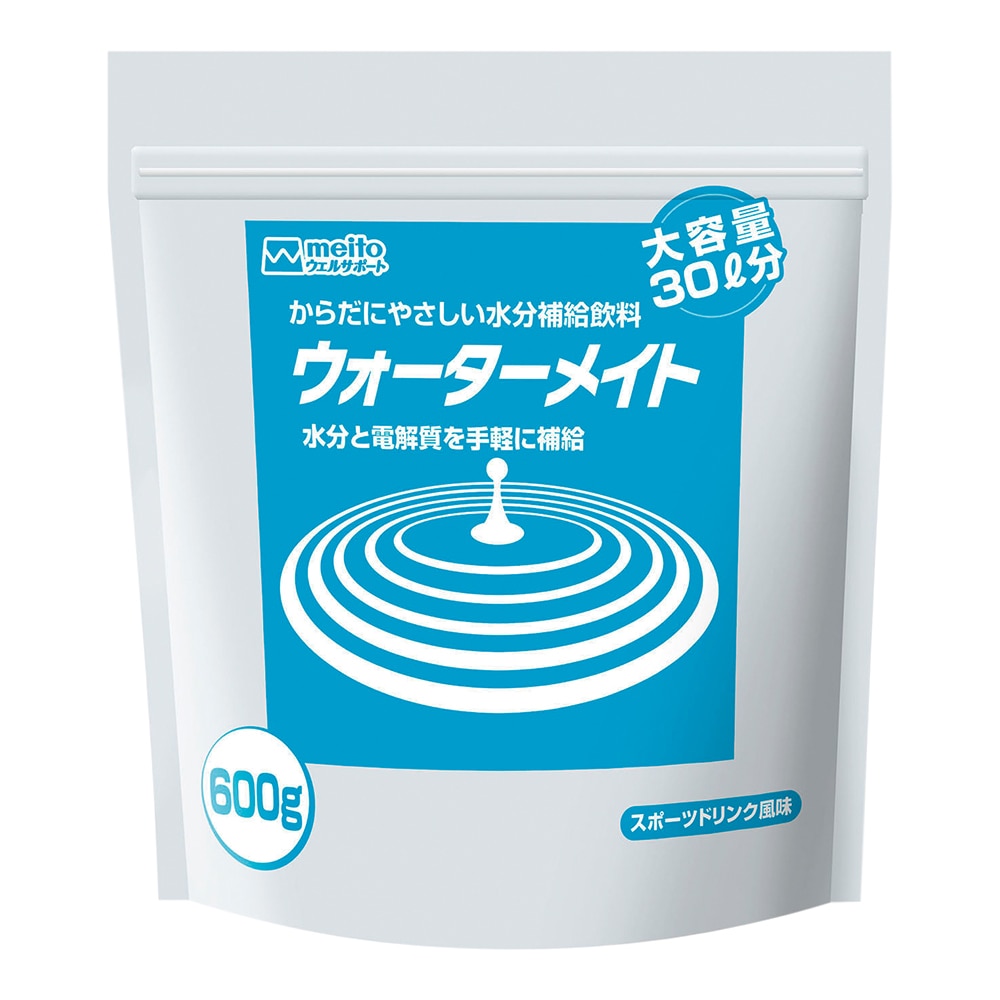 名糖産業 ウォーターメイト 大容量タイプ スポーツドリンク風味 30L分 600g入 1パック※軽 (ご注文単位1パック)【直送品】