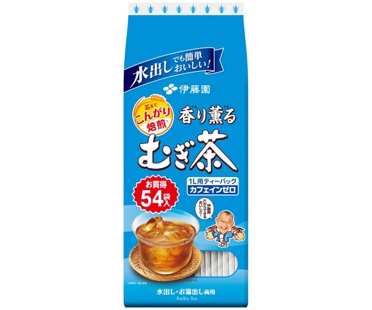 伊藤園 香り薫るむぎ茶ティーバッグ 54袋 1ケース(54パック×10袋入) 1ケース※軽(ご注文単位1ケース)【直送品】