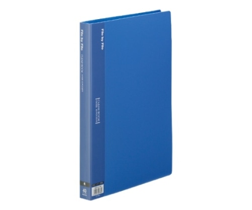 ビュートン クリヤーブック ブルー BCB-A4-40B 1冊(ご注文単位1冊)【直送品】