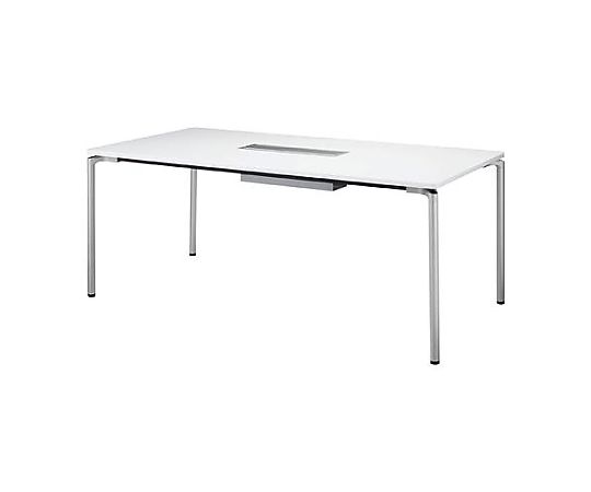 ライオン事務器 1200x900x720mm ミーティングテーブル(配線ボックス付) EA954HC-814 1個(ご注文単位1個)【直送品】