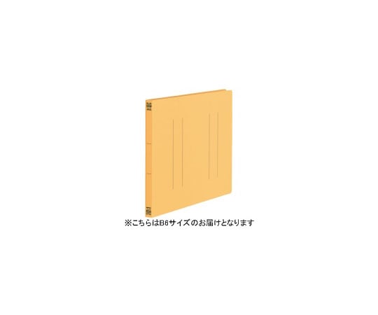 プラス フラットファイル 縦罫 B6E イエロー 10冊 No.052NT 1パック(ご注文単位1パック)【直送品】