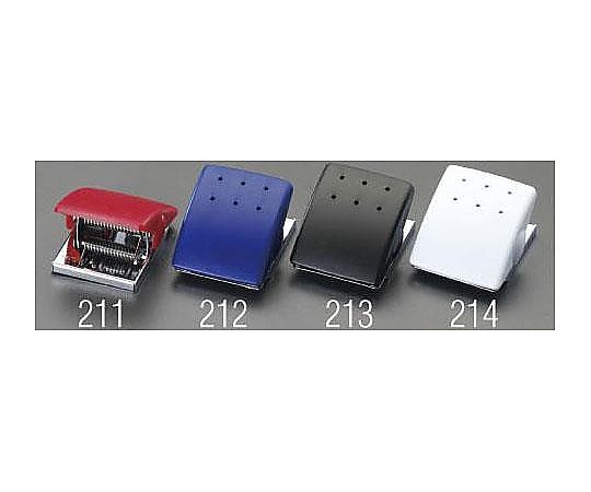 エスコ 43x53x33mm クリップ(マグネット付/白) EA762FG-214 1個(ご注文単位1個)【直送品】