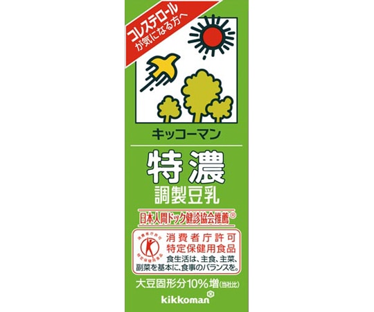 キッコーマン 特濃調製豆乳 200mL 18本 319690 1ケース※軽(ご注文単位1ケース)【直送品】