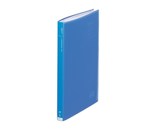LIHITLAB リクエスト 透明クリヤーブック 8ブルー G3102 G3102-8 1冊(ご注文単位1冊)【直送品】