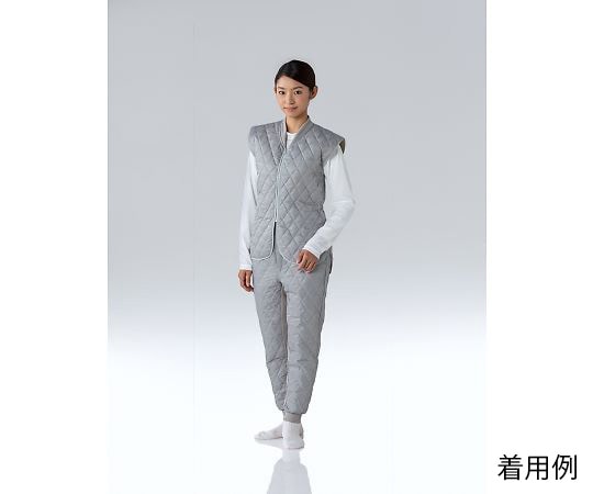 東洋リントフリー 防寒インナー(半袖) グレー M FD208C-05 M 1枚 (ご注文単位1枚)【直送品】