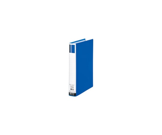 スマートバリュー パイプ式ファイル 両開きSE 青 D173J-BL 1冊(ご注文単位1冊)【直送品】