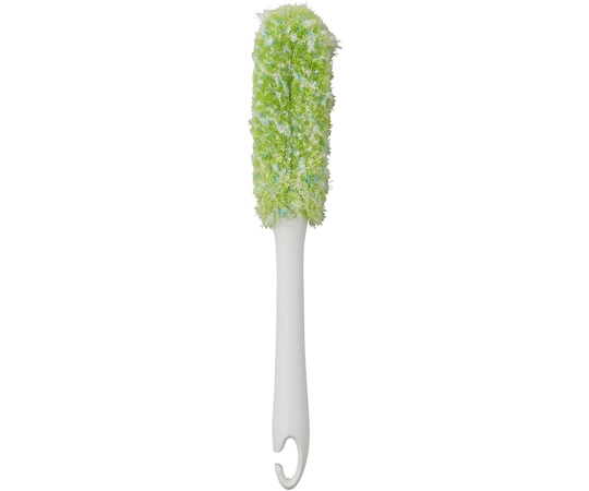 山崎産業(コンドル) バスボンくん抗菌 おててスッキリブラシ 短柄 グリーン  1本(ご注文単位1本)【直送品】