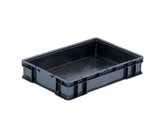 サンコー(三甲) 648x448x122mm/27.3L ハイテクコンテナ/ESD EA506AE-131 1個 (ご注文単位1個)【直送品】