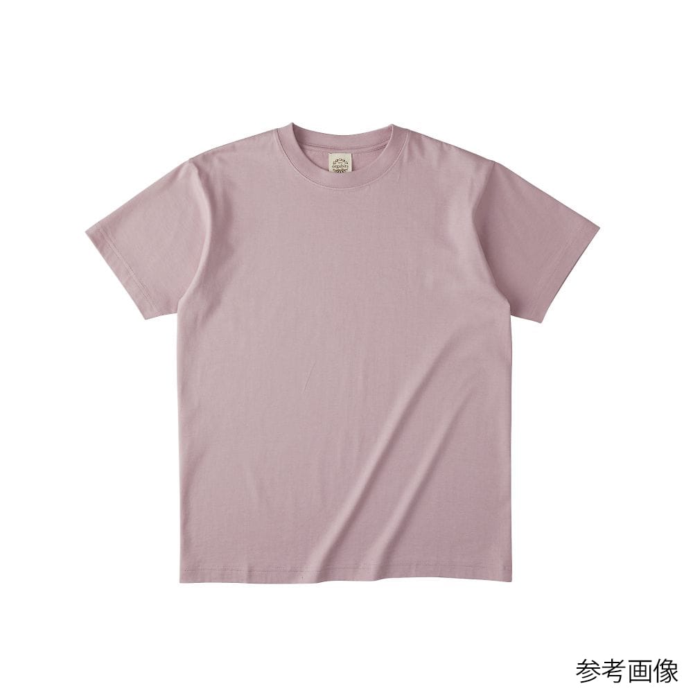 フェリック オーガニックコットンTシャツ ダスティピンク XL OGB910-DPK-XL 1枚（ご注文単位1枚）【直送品】