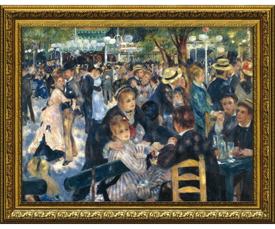 ユーパワー ミュージアムアートシリーズ ルノワール「ムーラン ド ラ ギャレットの舞踏会」 MW-14018 1個(ご注文単位1個)【直送品】