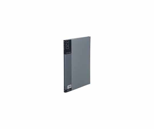 セキセイ 名刺ホルダー A4 14mm ライトグレー NPP-320-61 1冊(ご注文単位1冊)【直送品】