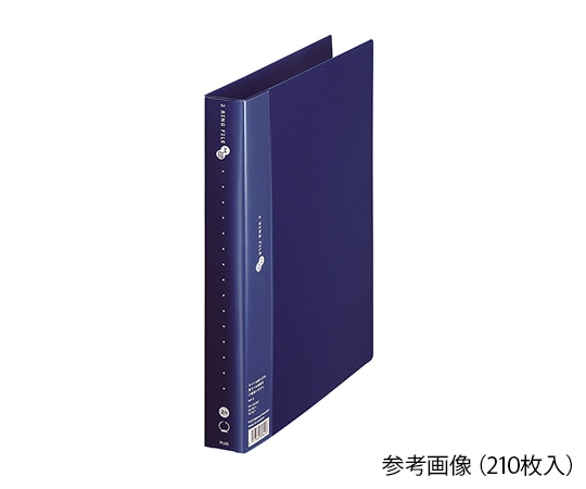 プラス 2リングファイル スーパーエコノミー 210枚綴じ FC-101RF NV 1個（ご注文単位1個）【直送品】